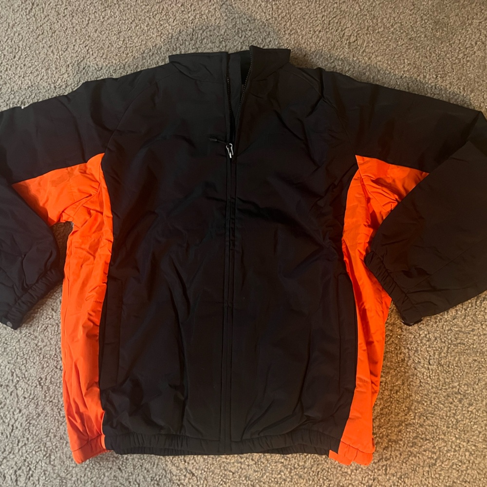 $250 Majestic MLB Double-Climate Heavyweight Dugout REPEL Shield Jacket coat PE